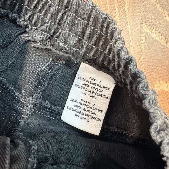 Vintage Joe Boxer Wide Leg Skater Black Jeans JNCO-Vibes Sz Boys 7 - Picture 5 of 5